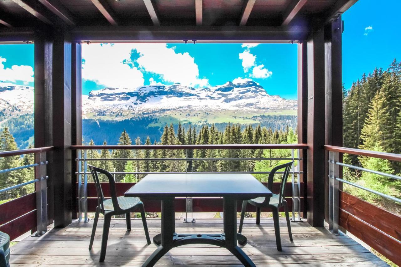 South-Facing Newly Renovated 2-Bed Apartment Les Terrasses D'Eos Flaine Exterior photo